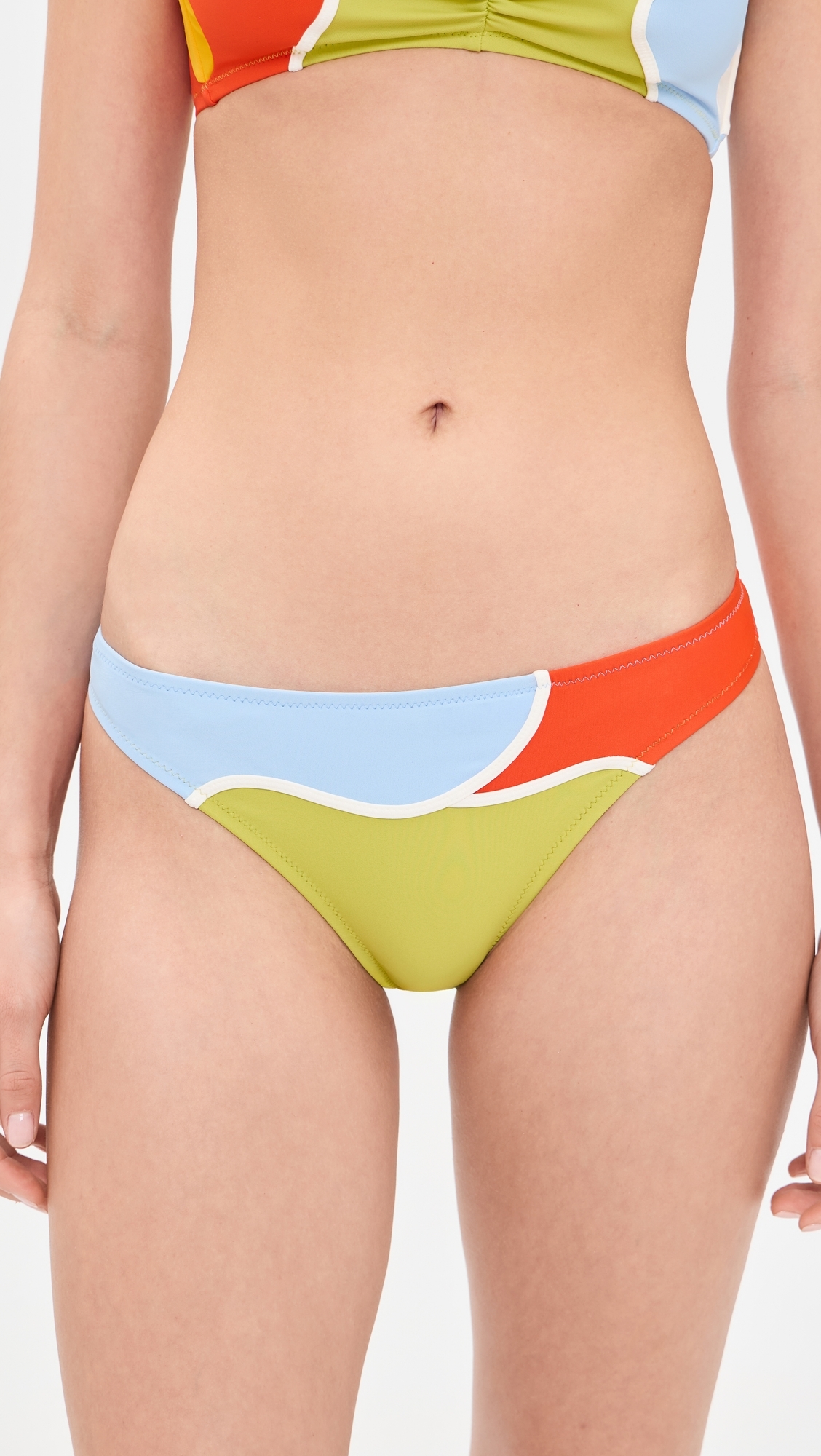 The Teagan Bottom Floral Color Block