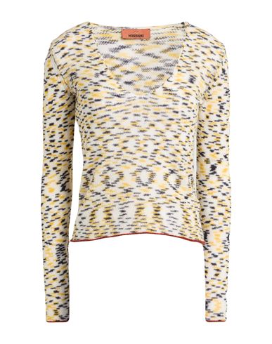 Woman Sweater Marigold Size 4 Cashmere, Wool