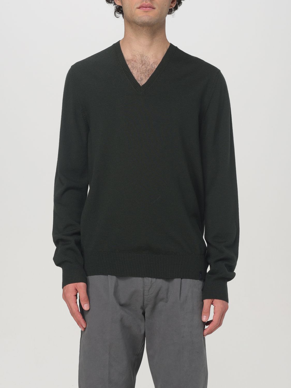 Sweater Men color Green