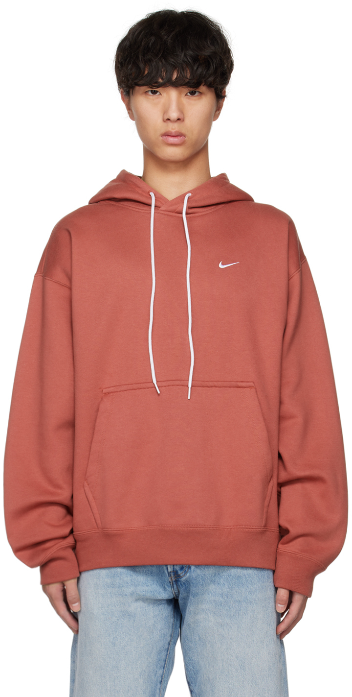 Nike Burgundy Drawstring Hoodie