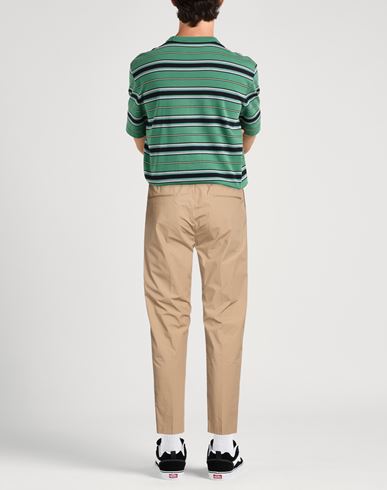 Man Pants Light brown Size 36 Cotton, Elastane