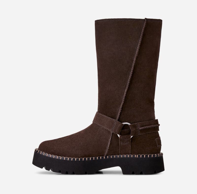 ® Women's Uptowner Biker Boot in Dusted Cocoa