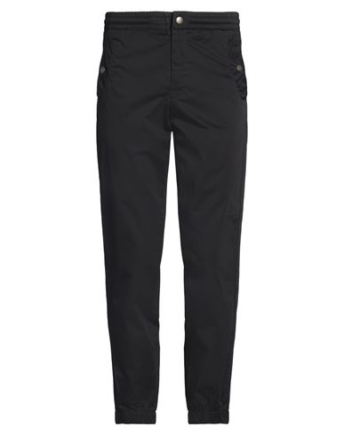 Man Pants Black Size 30 Cotton, Elastane, Polyester