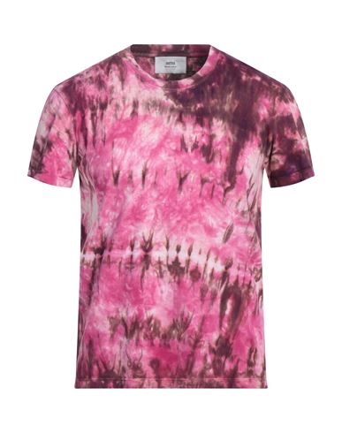 Man T-shirt Fuchsia