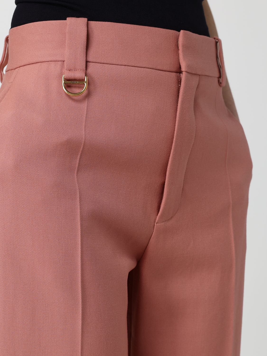 Pants CHLOÉ Woman color Pink