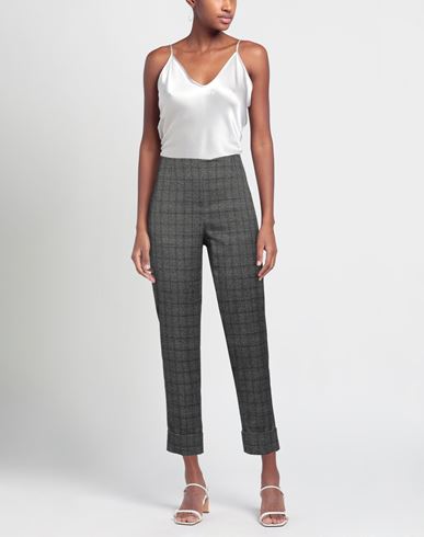 Nenè Woman Pants Lead Size 12 Polyester, Viscose, Elastane