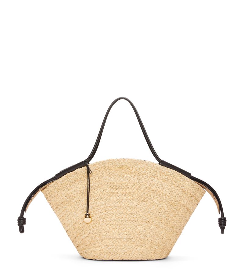 Large Raffia Paseo Shoulder Bag