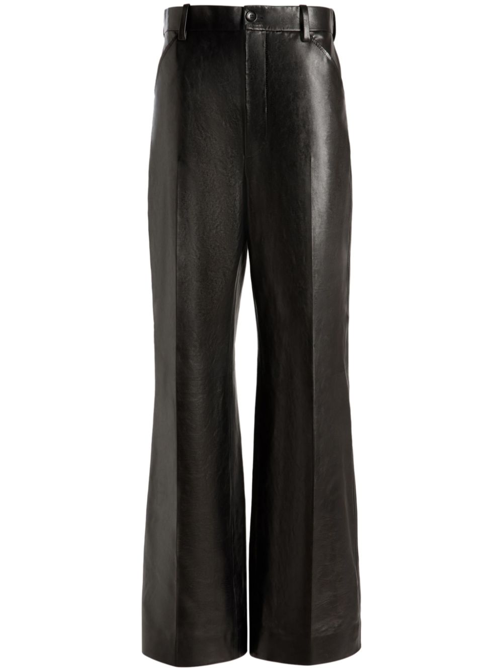 Leather trousers - Black