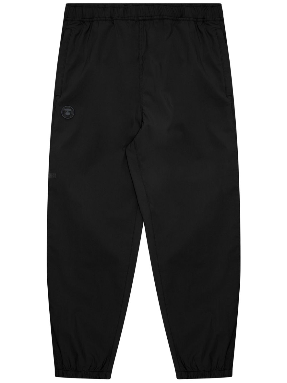 Logo-appliqué cargo trousers - Blue