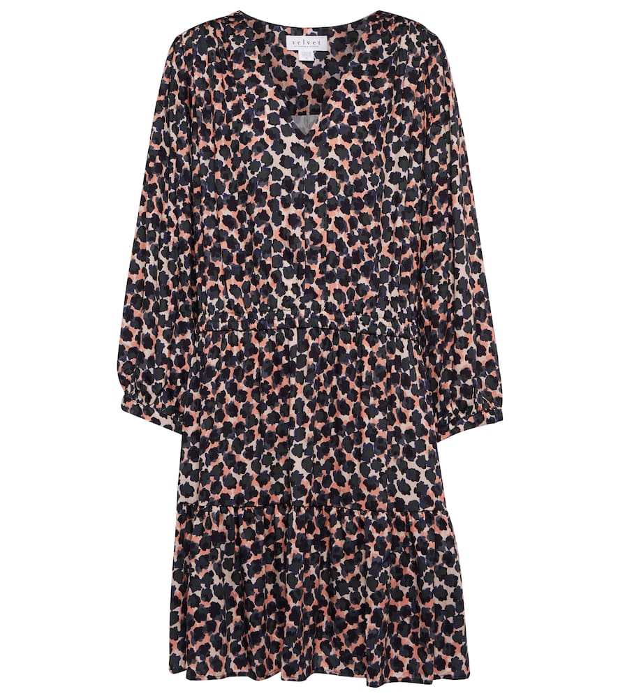 Yena printed minidress