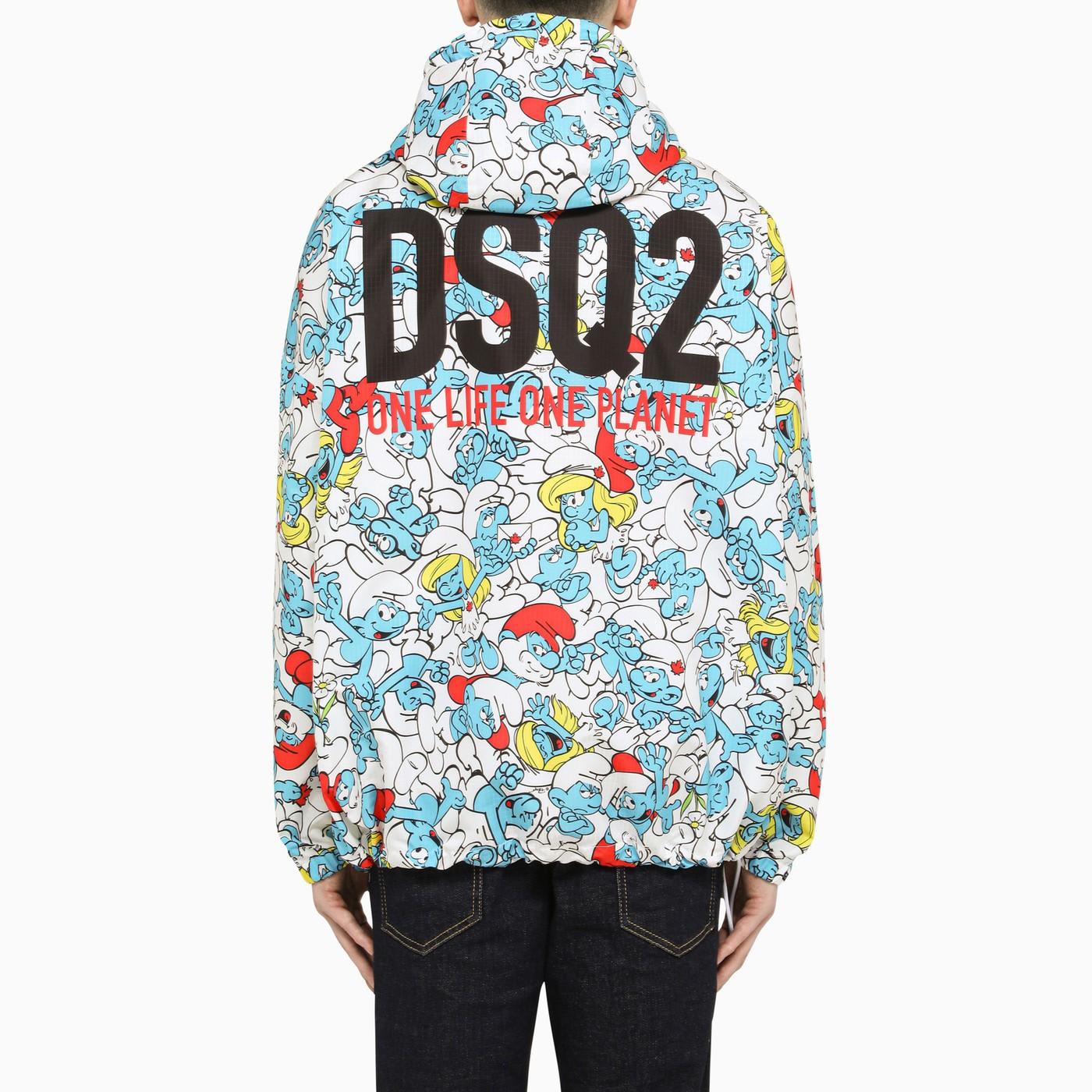 Multicoloured Lightweight Nylon Jacket