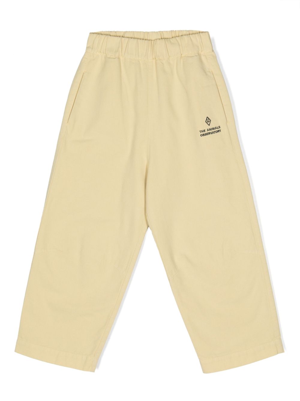 Elephant loose-cut trousers - Yellow