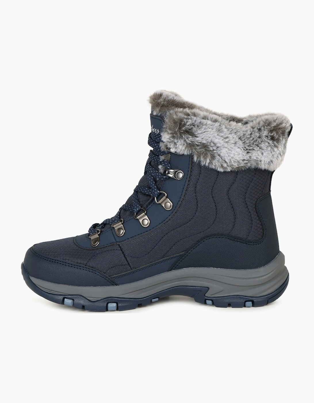 Skechers Women's Trego Stormie Womens Waterproof Boots - Navy