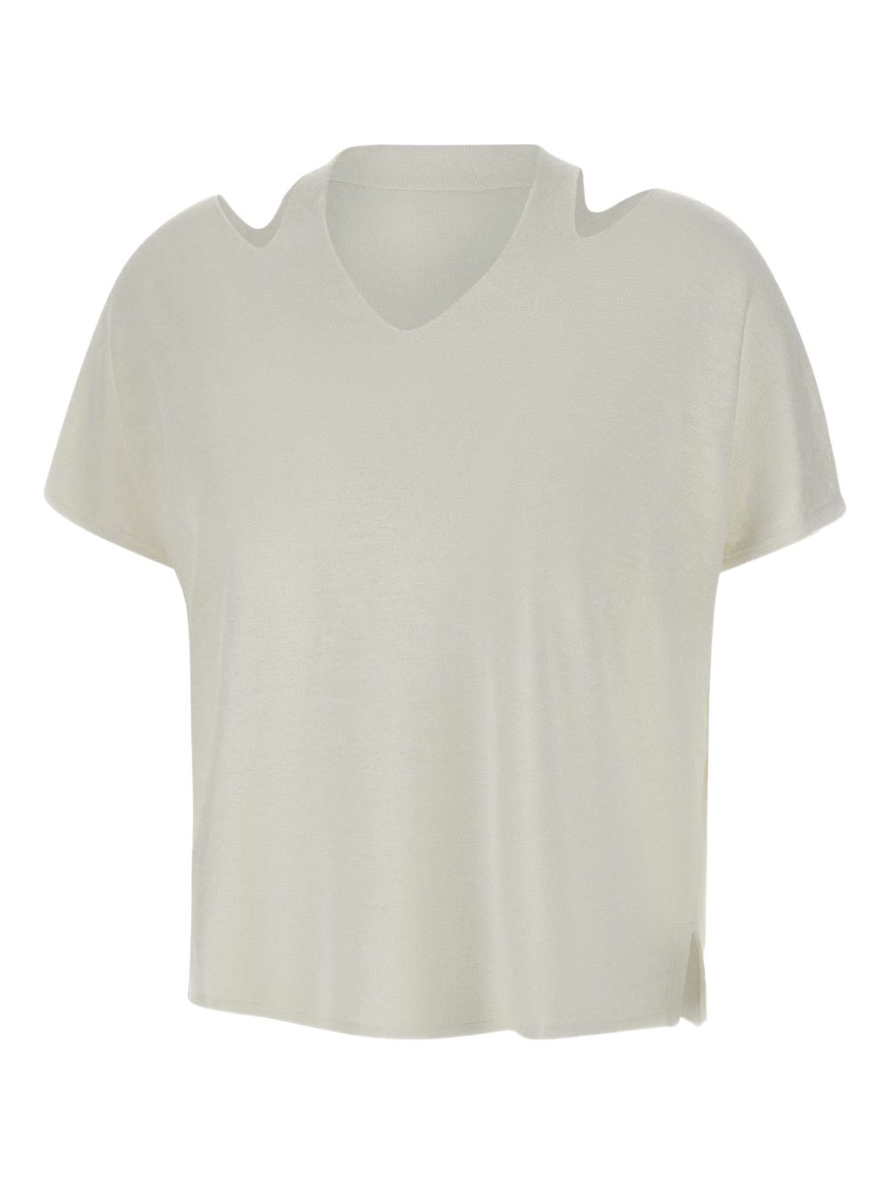 Kangra linen T-shirt - White