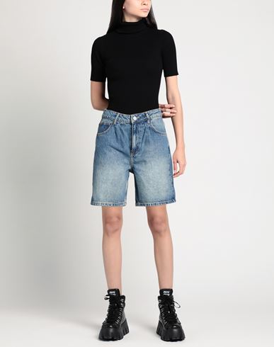 Woman Denim shorts Blue Size S Cotton