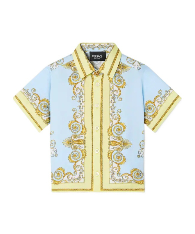 Baroque-print shirt