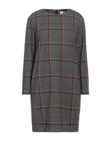 Woman Mini dress Lead Size 8 Polyester, Cotton
