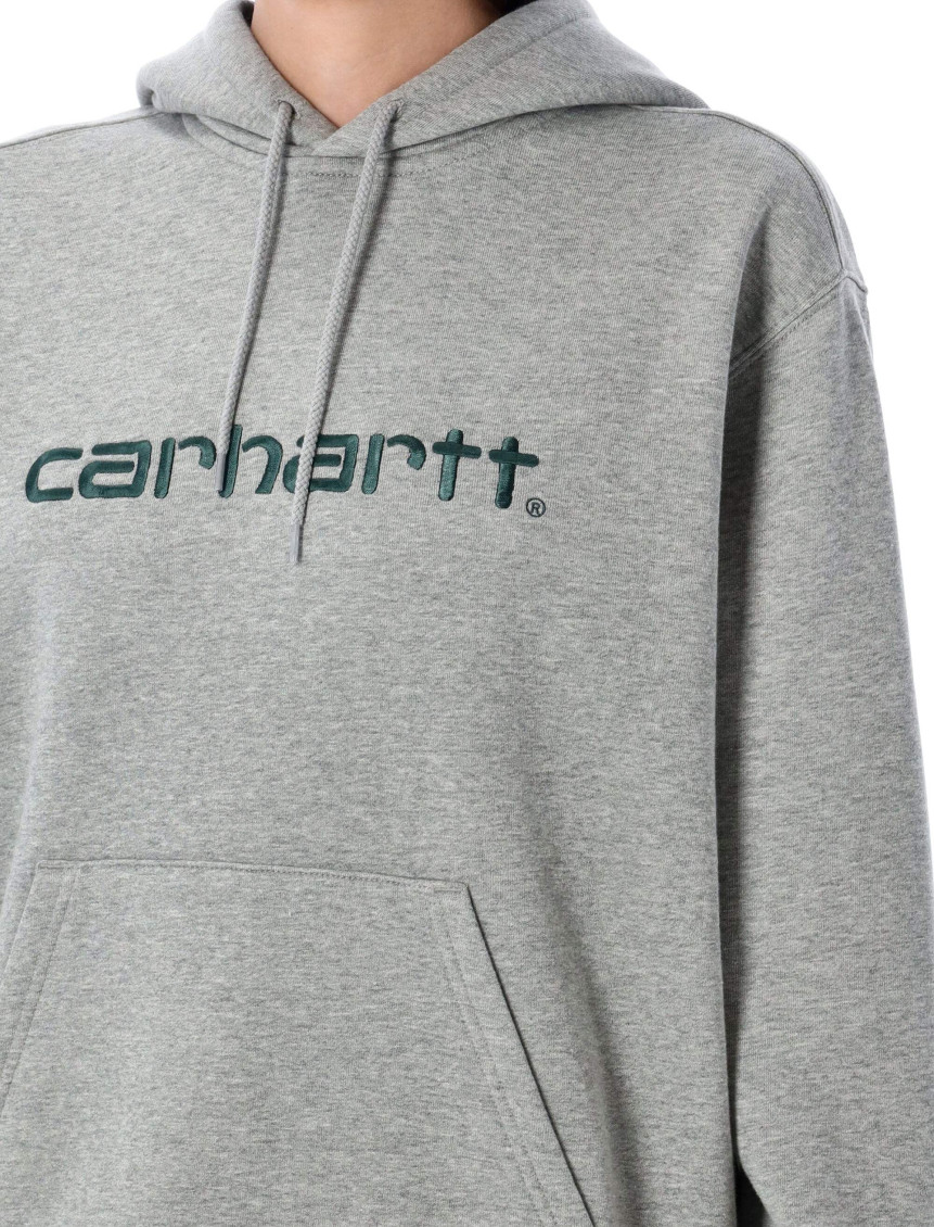 Grey Logo Hoodie