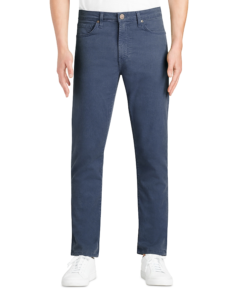 MONFRÈRE Brando Parisian Luxe mid-rise straight-leg jeans - Blue