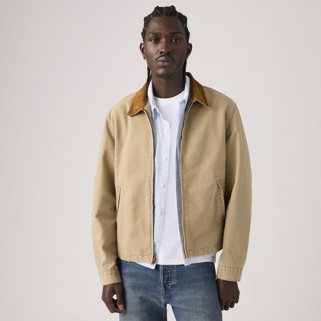 Castro Mechanics Full-Zip Canvas Jacket