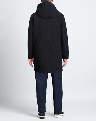 Man Coat Midnight blue Size M Polyamide, Elastane