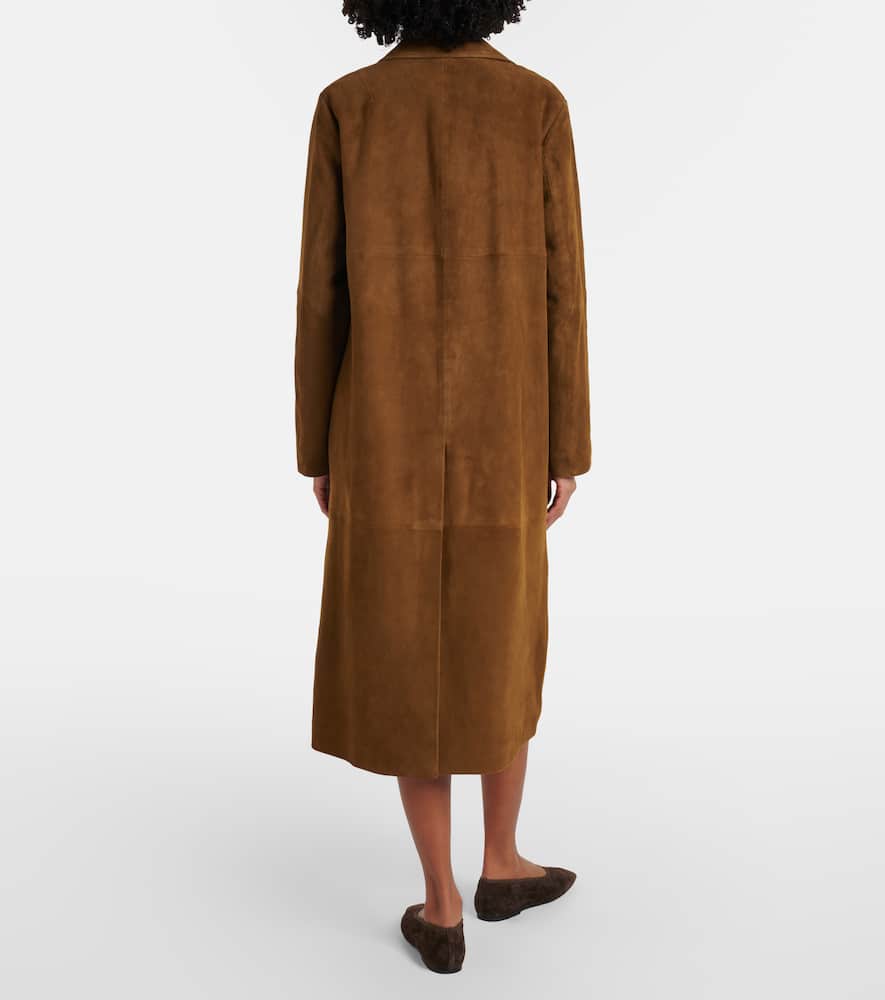 Suede coat
