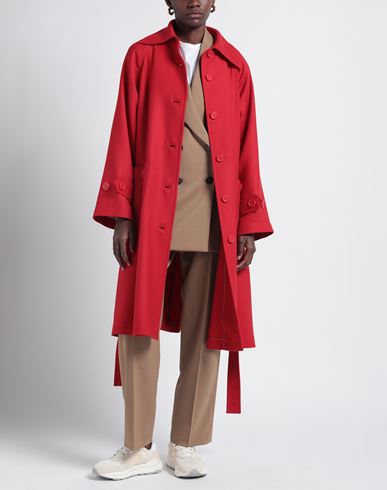 Woman Overcoat Red