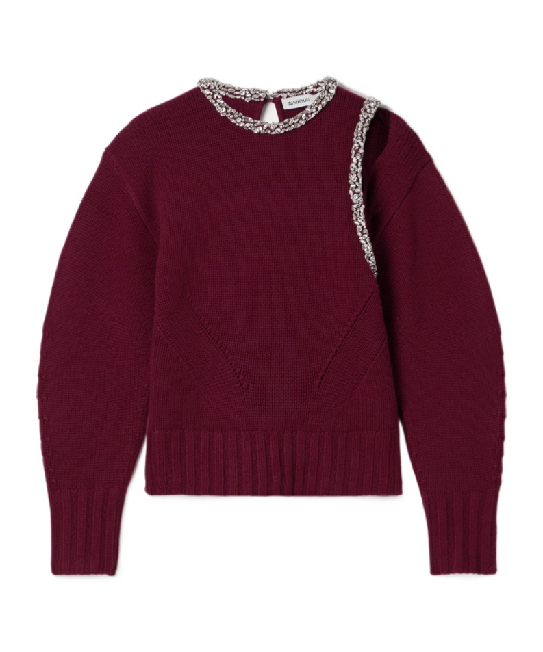 Monroe embellished sweater