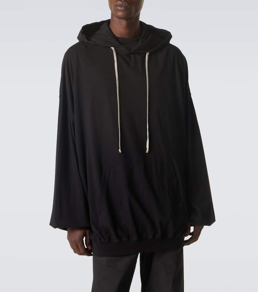 DRKSHDW Hun cotton jersey hoodie