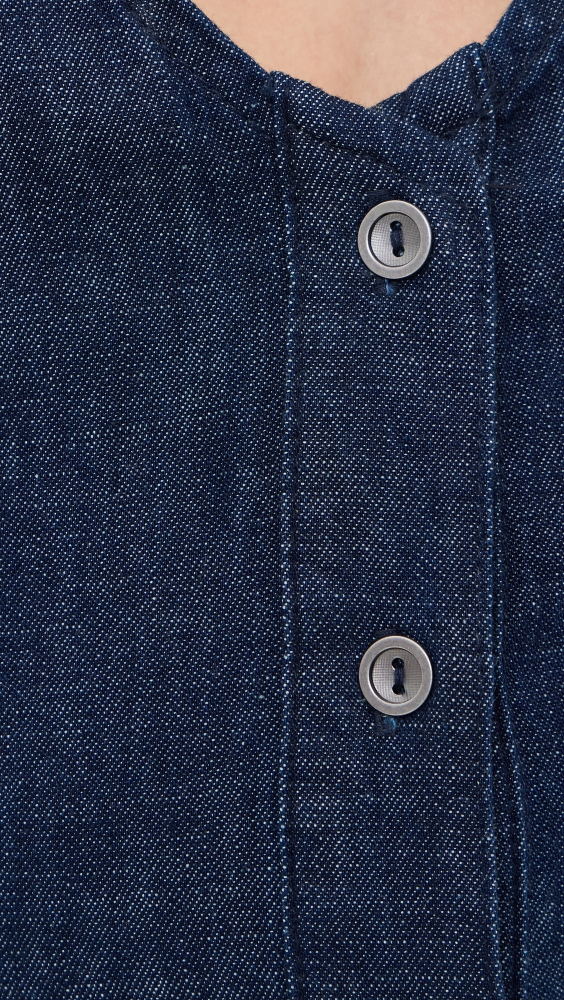 Clean Break Denim Mini Dress Night Wash