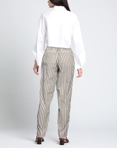 Woman Pants Beige Size XS Cotton