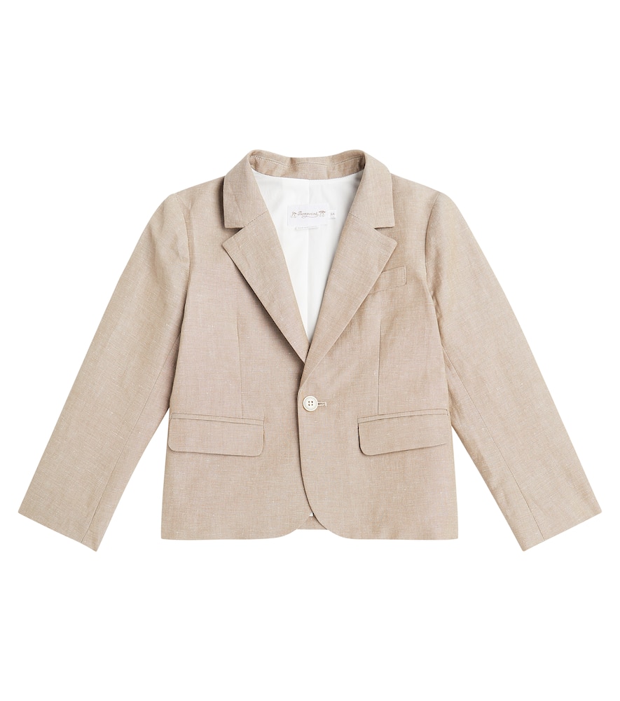 Aristide linen and cotton blazer