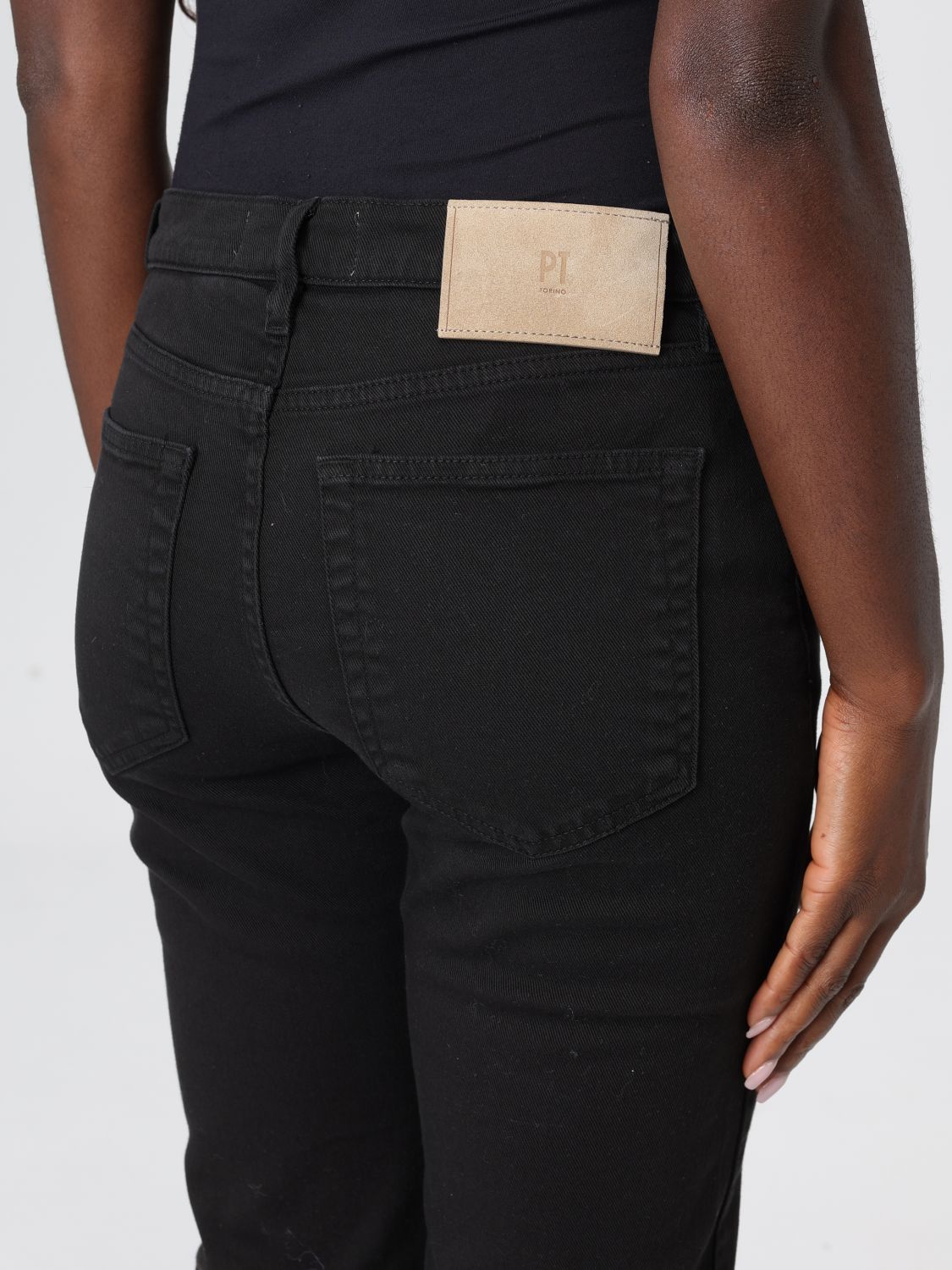 Jeans Woman color Black