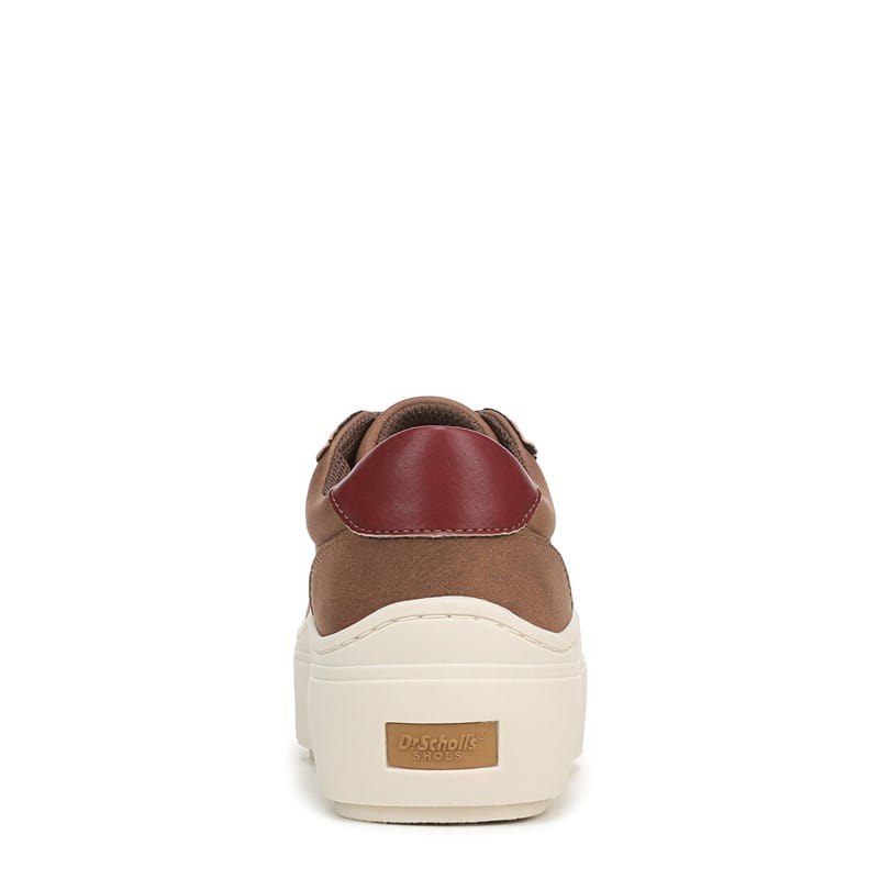 Women's Time Off Most Platform Sneakers (Walnut Brown Faux Leather)