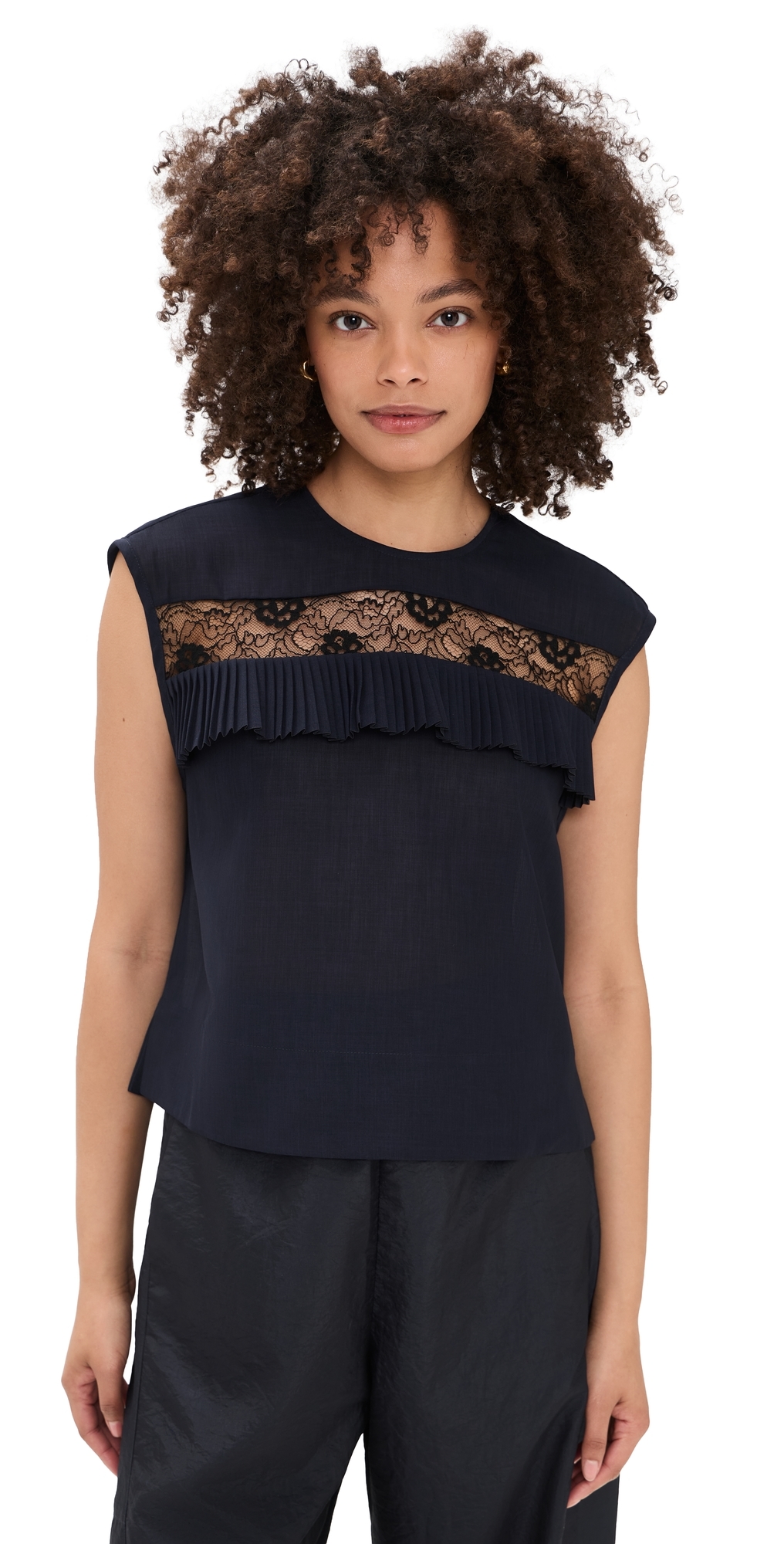 Fuery Top Navy