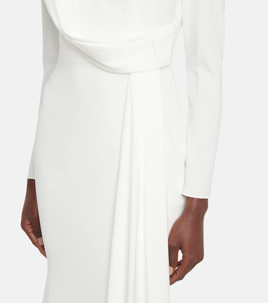Alex Perry Bridal Maxwell satin-crêpe bridal gown