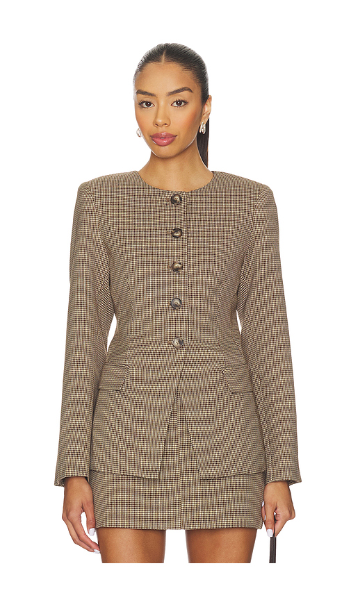ASTR the Label Bellmere Jacket in Brown. XL. Also in XS, S