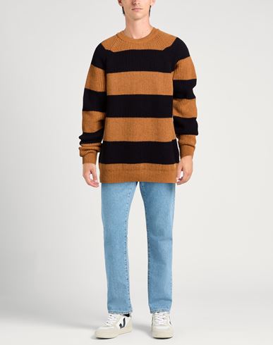 Man Sweater Camel Size M Wool