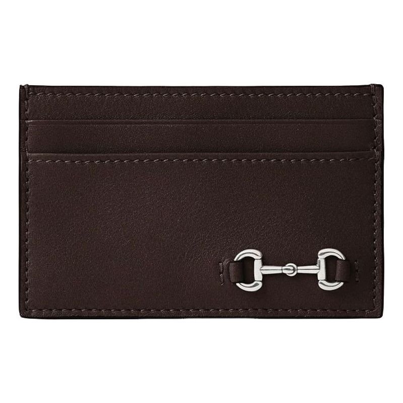 25 Horsebit Card Holder 'Brown'
