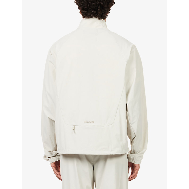 Mens Reyes Stand-Collar Soft-Shell Jacket