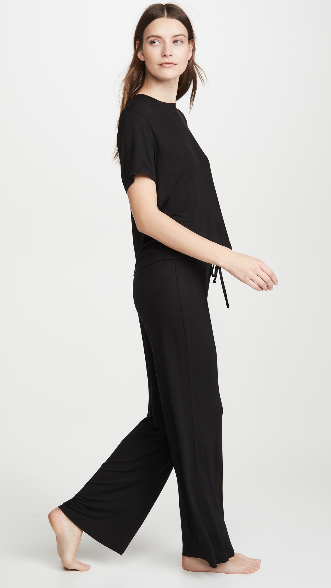 All American Pajama Set Black