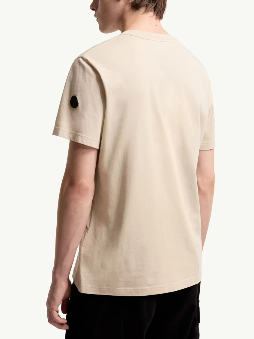 Beige Logo T-shirt