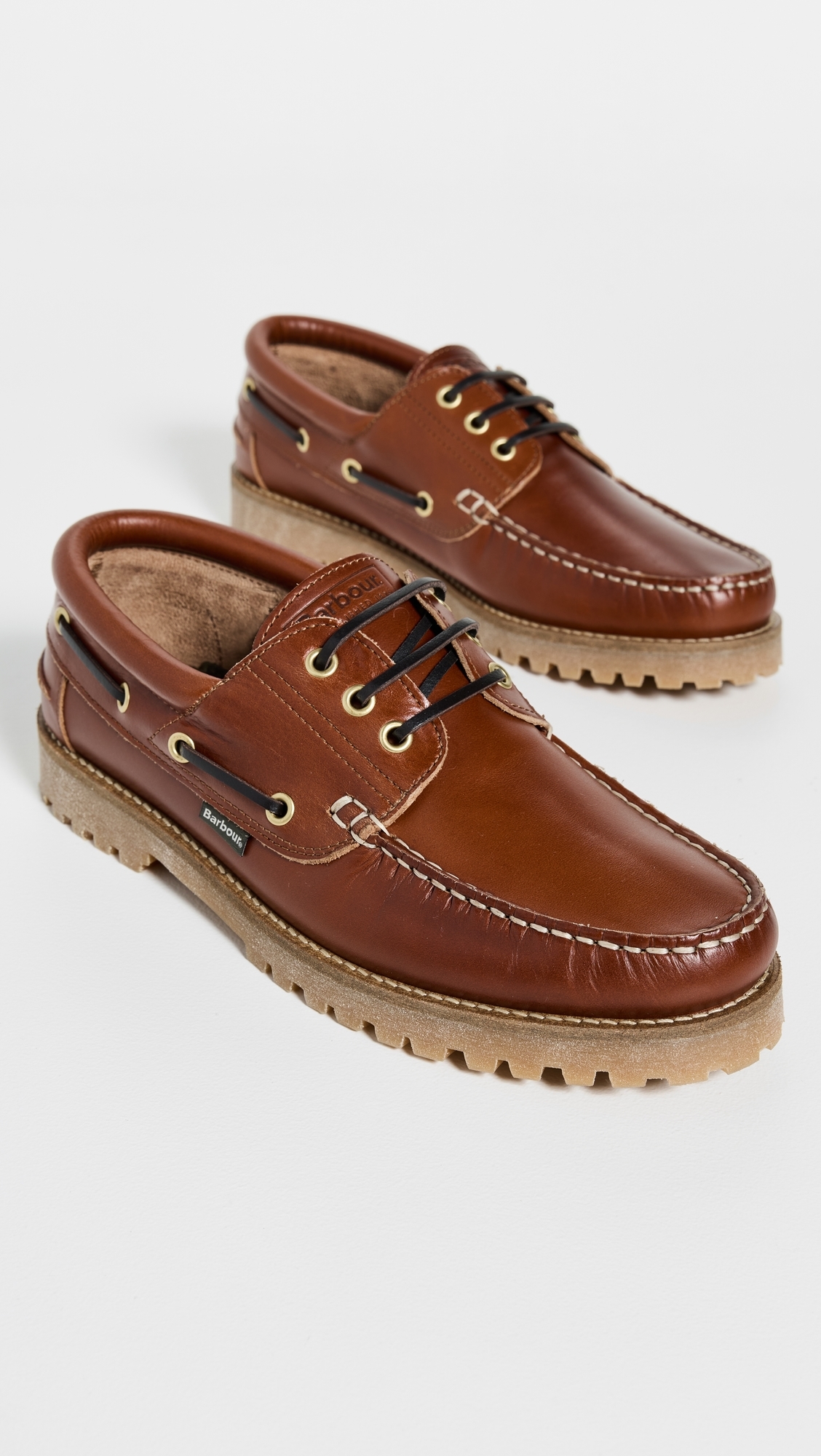 Barbour Barbour Deck Boat Shoes Tan