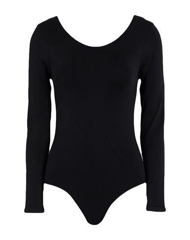 Woman Bodysuit Black Size 1 Polyamide, Elastane
