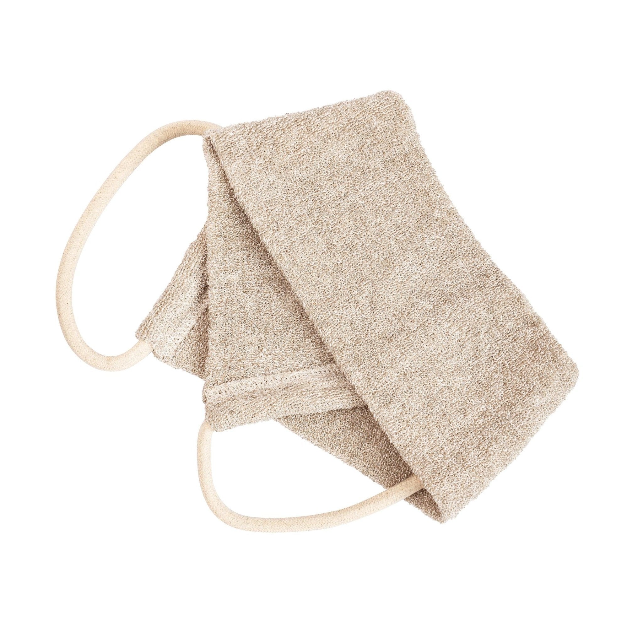 Eco Bath Natural Hemp Linen & Cotton Massage Strap and Glove by Strap