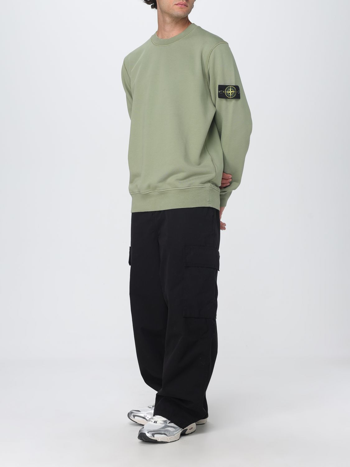 Sweatshirt Men color Green