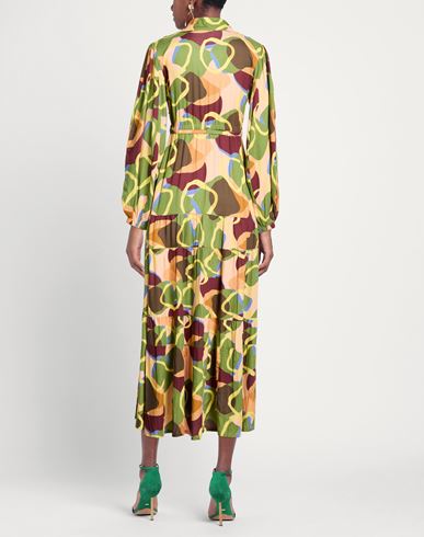 Woman Maxi dress Sage green Size L Viscose