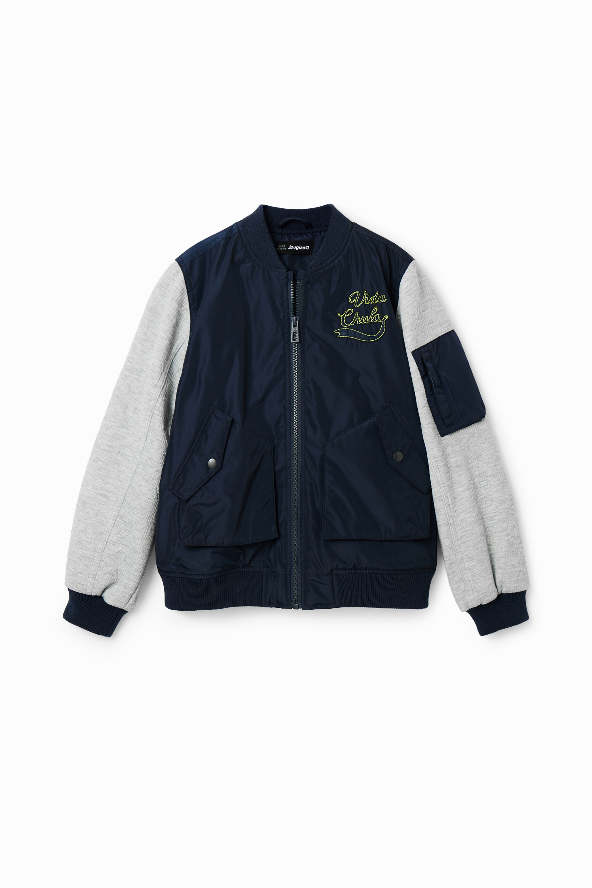 College bomber jacket