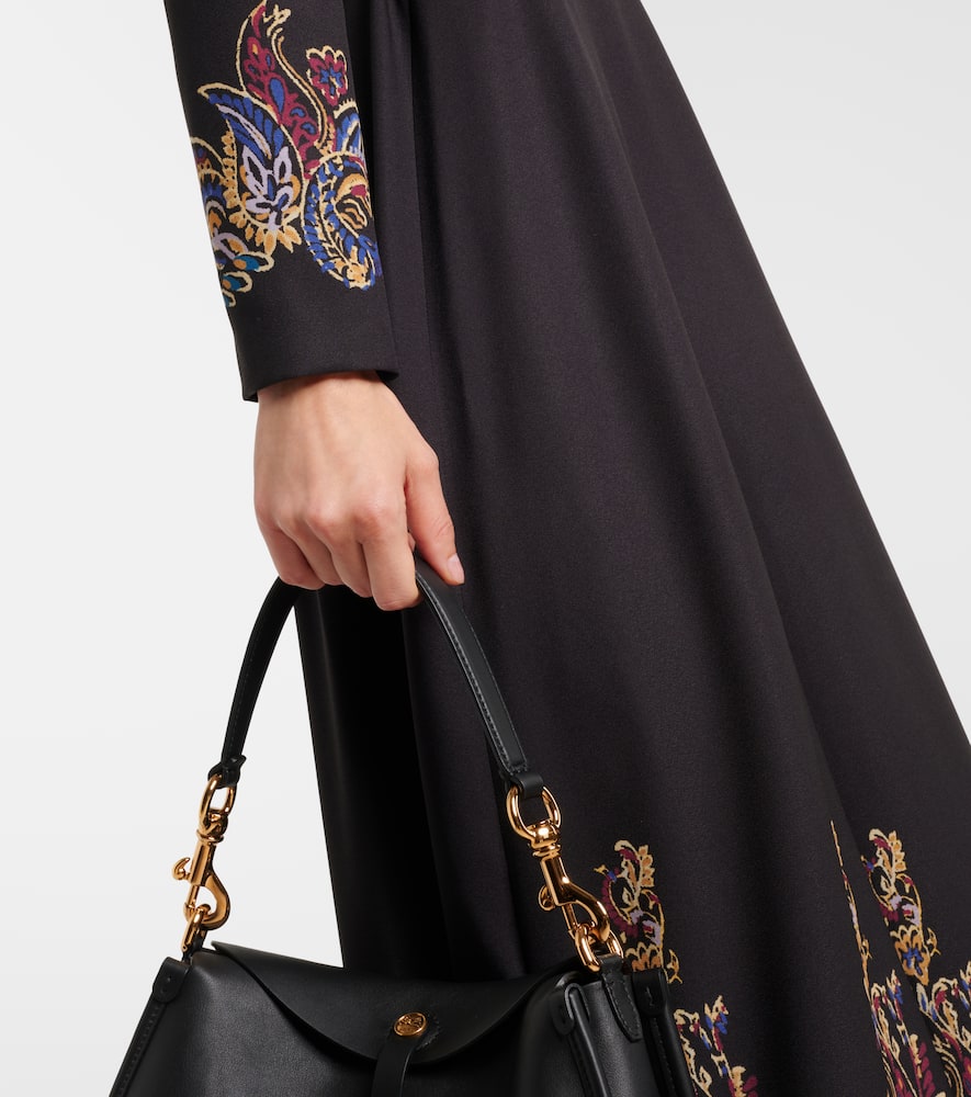 Paisley maxi dress