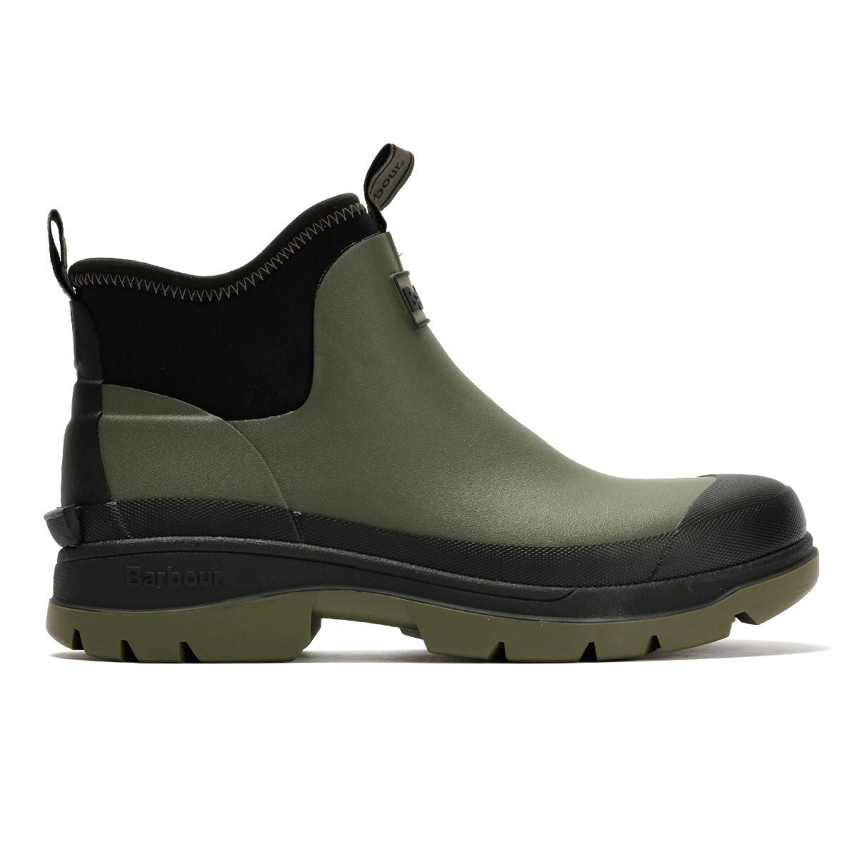 Barbour Ridge Men's Uniform Green Ankle Wellington Boot